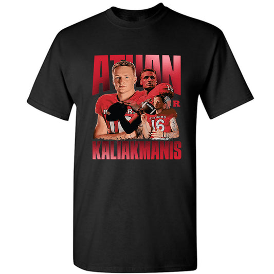 Rutgers - NCAA Football : Athan Kaliakmanis - T-Shirt