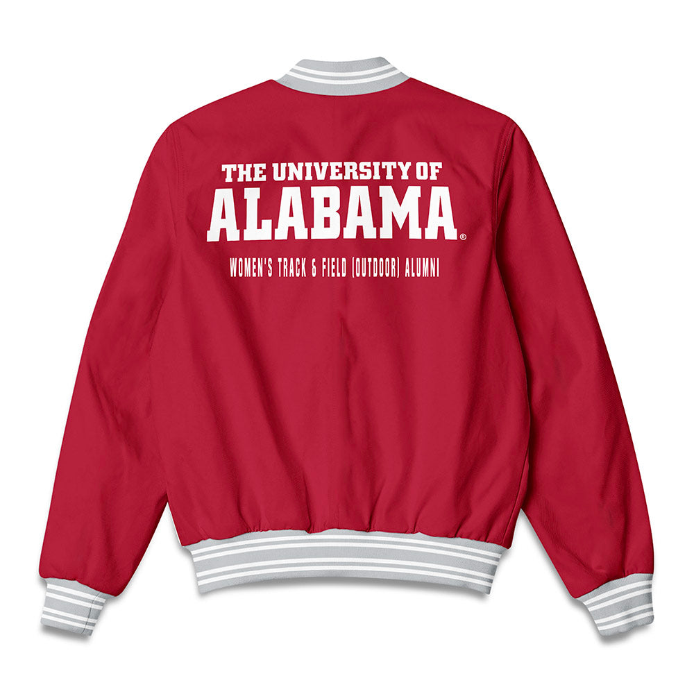Alabama - Womens Track & Field Alumni : Beth Mallory - Bomber Jacket