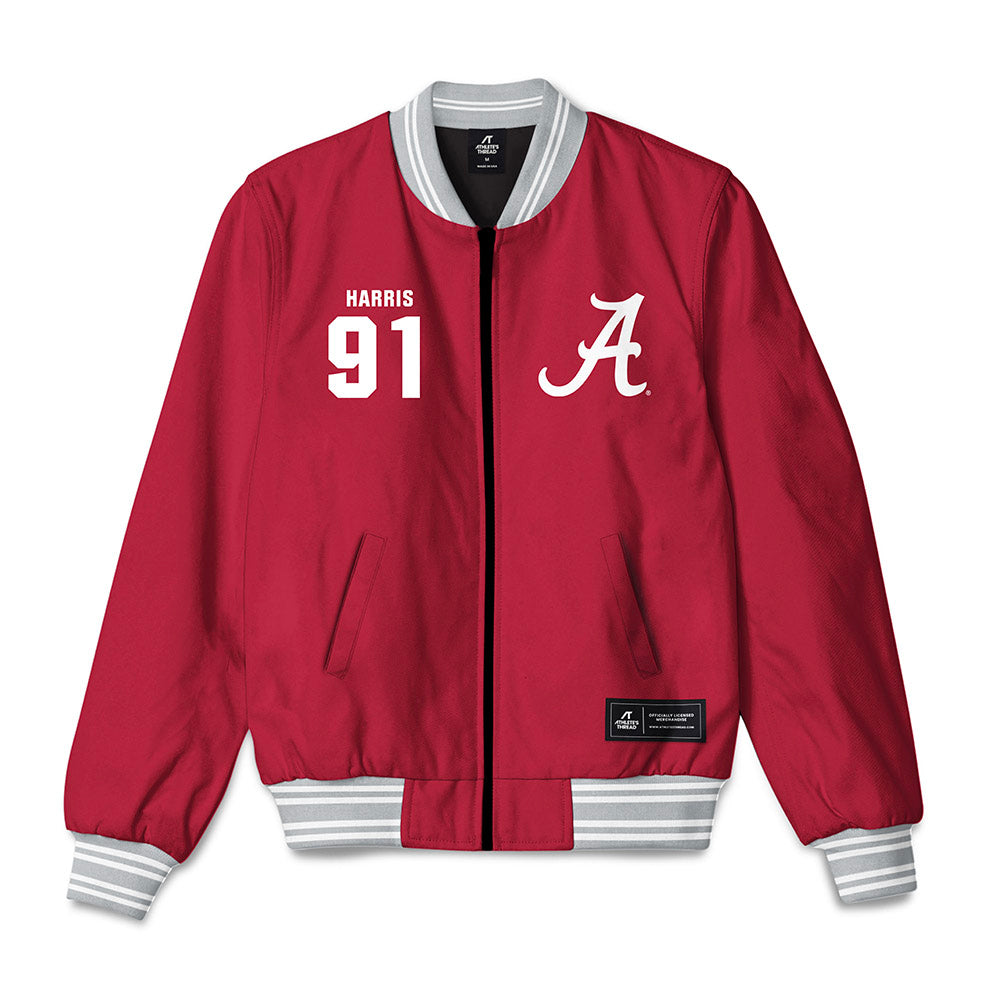 Alabama - Football Alumni : Christopher Harris - Bomber Jacket