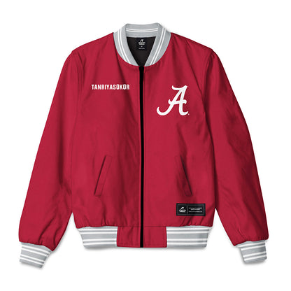 Alabama - NCAA Women's Gymnastics : Derin Tanriyasükür - Bomber Jacket-0