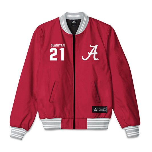 Alabama - Men's Basketball Alumni : Bola Ahmed Olaniyan - Bomber Jacket