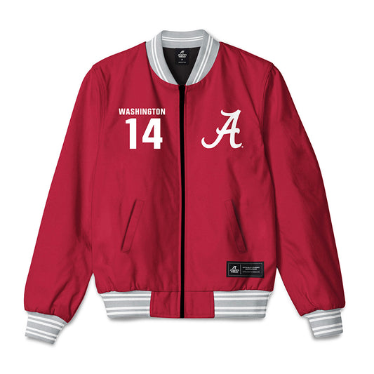 Alabama - Men's Basketball Alumni : Eric Washington - Bomber Jacket