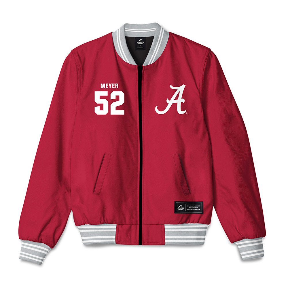 Alabama - Football Alumni : Scott Meyer - Bomber Jacket