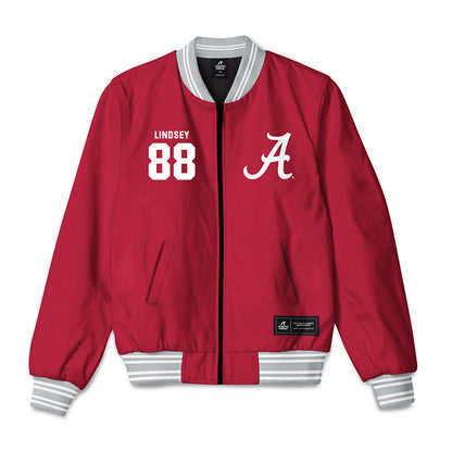 Alabama - NCAA Football : Jay Lindsey - Bomber Jacket-0