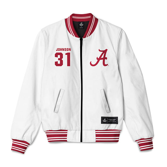 Alabama - Football Alumni : Kelly Johnson - Bomber Jacket