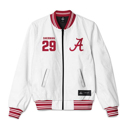 Alabama - NCAA Football : Nick Sherman - Bomber Jacket-0