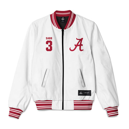 Alabama - NCAA Football : Keon Sabb - Bomber Jacket-0