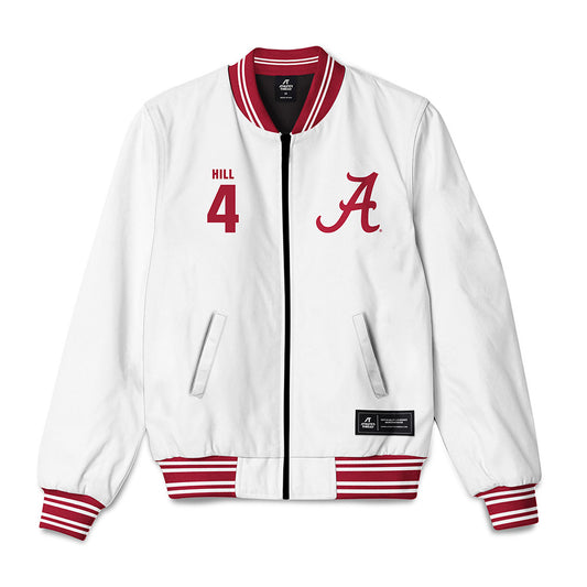 Alabama - NCAA Football : Daniel Hill - Bomber Jacket-0