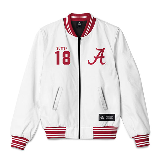Alabama - NCAA Football : Mack Sutter - Bomber Jacket-0