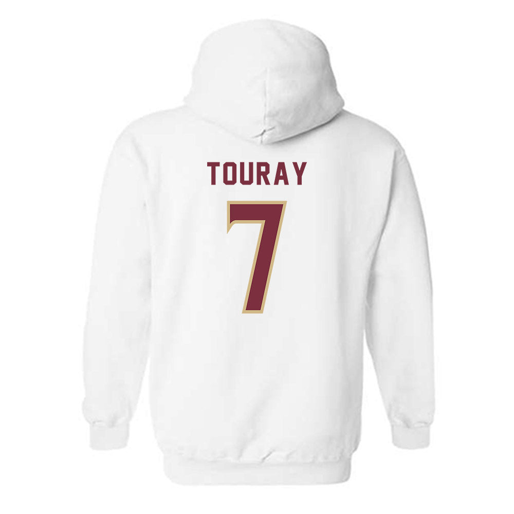 FSU - NCAA Women's Soccer : Nyanya Touray - Replica Shersey Hooded Sweatshirt-1