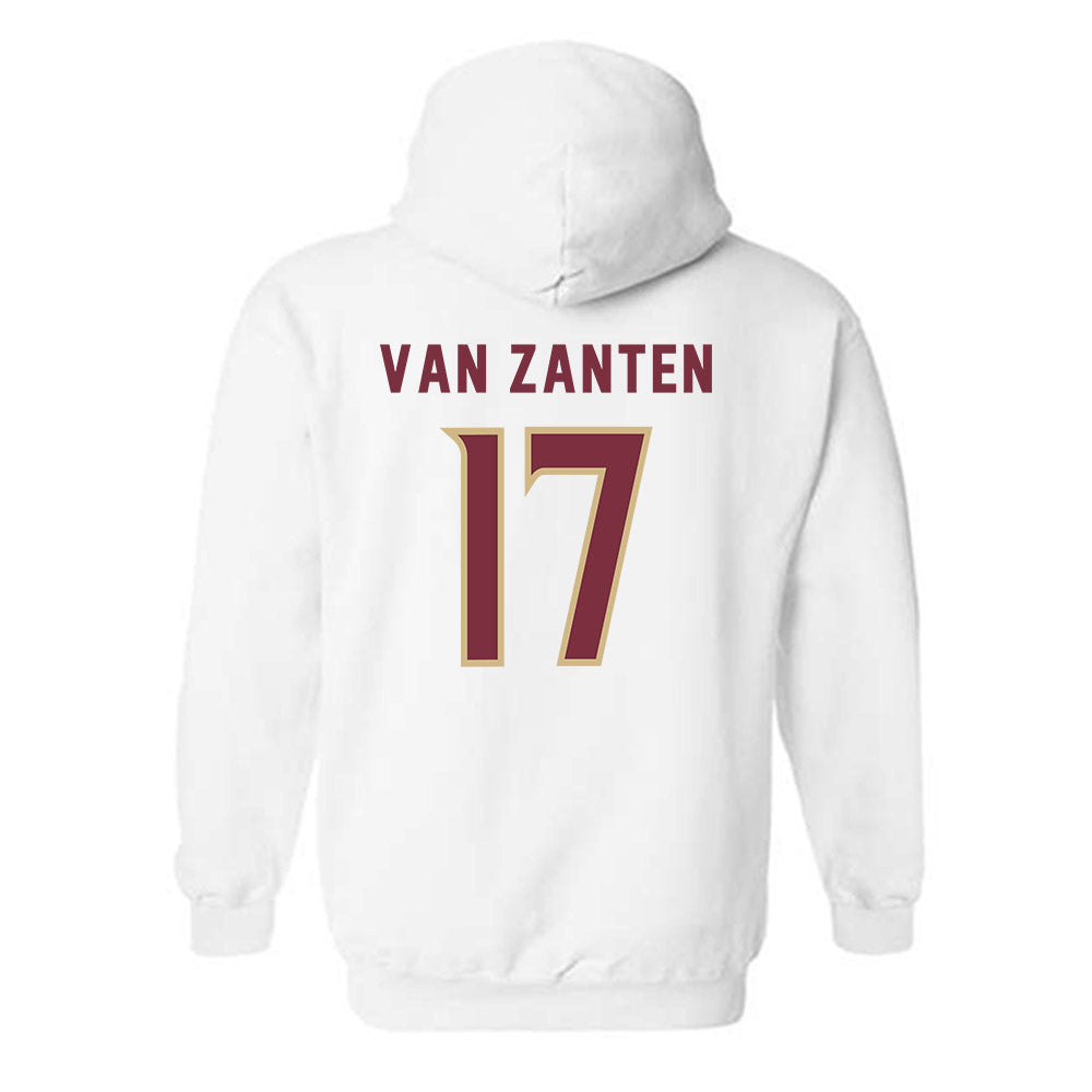 FSU - NCAA Women's Soccer : Amelia Van Zanten - Replica Shersey Hooded Sweatshirt-1