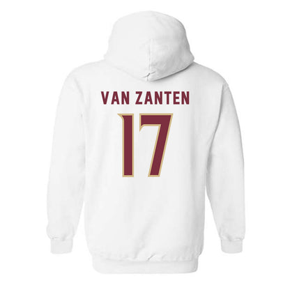 FSU - NCAA Women's Soccer : Amelia Van Zanten - Replica Shersey Hooded Sweatshirt-1