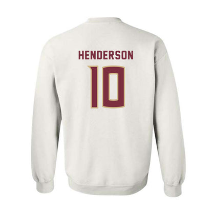 FSU - NCAA Women's Soccer : Ashley Henderson - Replica Shersey Crewneck Sweatshirt-1