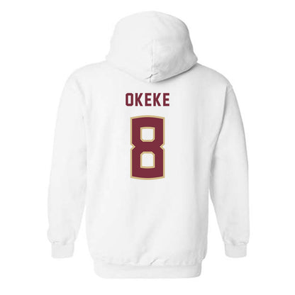 FSU - NCAA Women's Soccer : Janet Okeke - Replica Shersey Hooded Sweatshirt-1