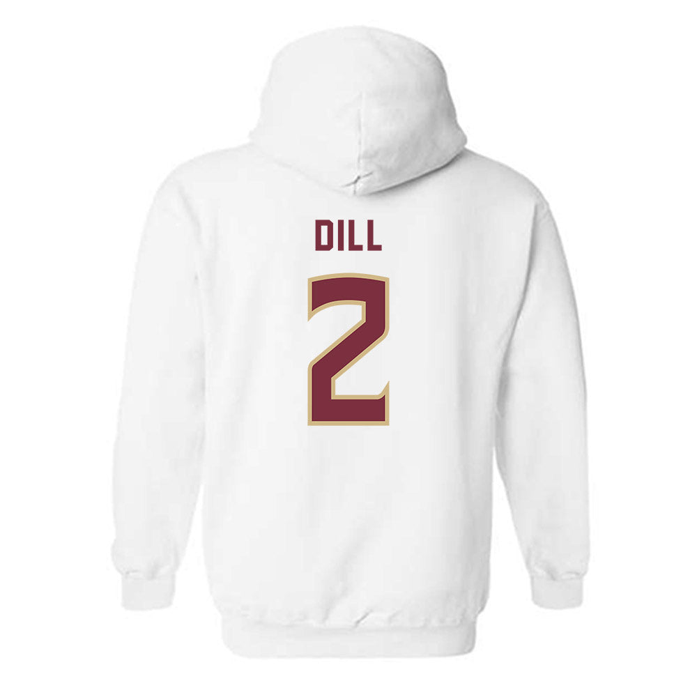 FSU - NCAA Women's Soccer : Ryana Dill - Replica Shersey Hooded Sweatshirt-1