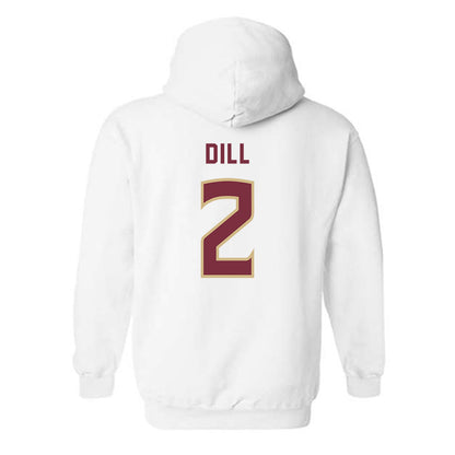 FSU - NCAA Women's Soccer : Ryana Dill - Replica Shersey Hooded Sweatshirt-1