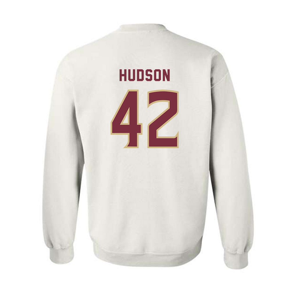 FSU - NCAA Women's Soccer : Wrianna Hudson - Replica Shersey Crewneck Sweatshirt-1