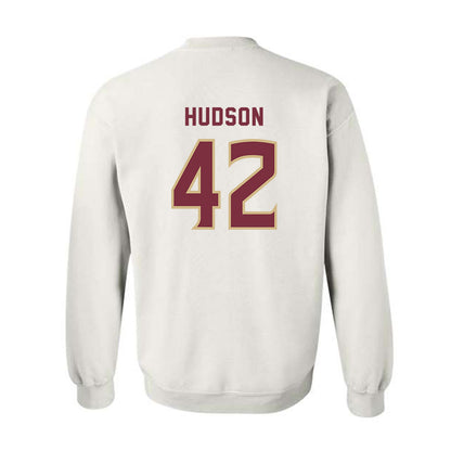 FSU - NCAA Women's Soccer : Wrianna Hudson - Replica Shersey Crewneck Sweatshirt-1