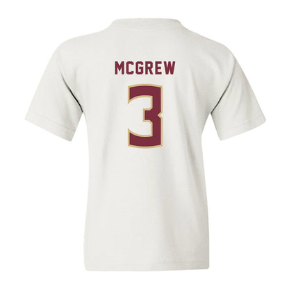 FSU - NCAA Women's Soccer : Jaida McGrew - Replica Shersey Youth T-Shirt-1