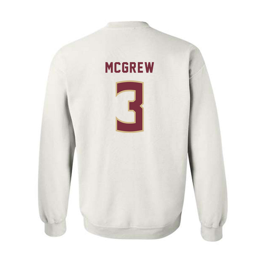 FSU - NCAA Women's Soccer : Jaida McGrew - Replica Shersey Crewneck Sweatshirt-1