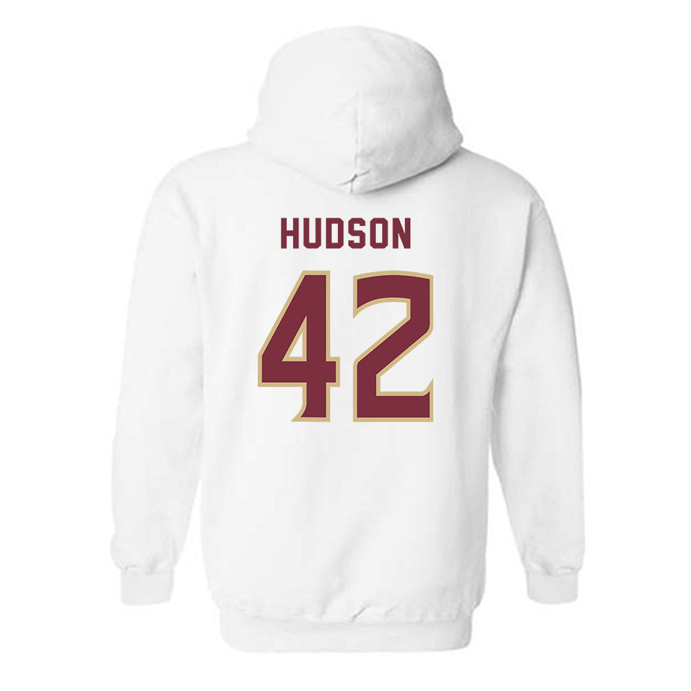 FSU - NCAA Women's Soccer : Wrianna Hudson - Replica Shersey Hooded Sweatshirt-1