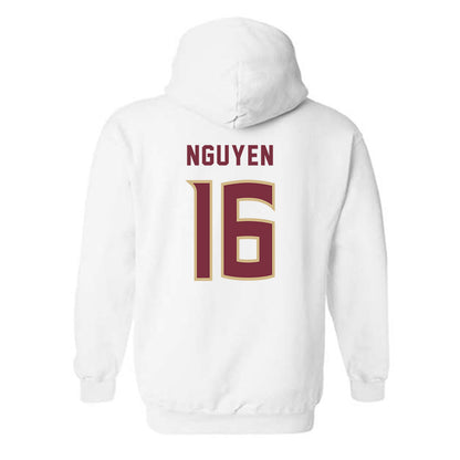 FSU - NCAA Women's Soccer : Sophia Nguyen - Replica Shersey Hooded Sweatshirt-1