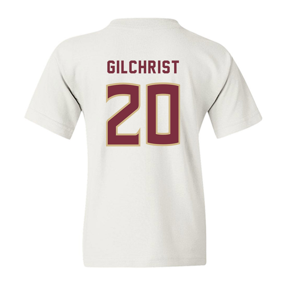 FSU - NCAA Women's Soccer : Heather Gilchrist - Replica Shersey Youth T-Shirt-1