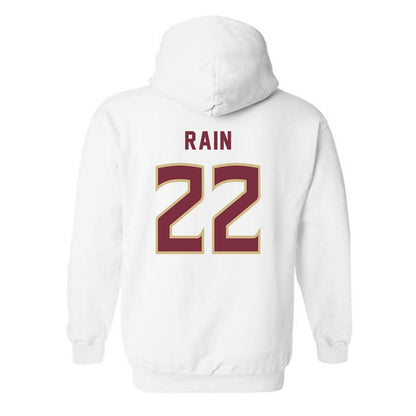 FSU - NCAA Women's Soccer : Claire Rain - Replica Shersey Hooded Sweatshirt-1