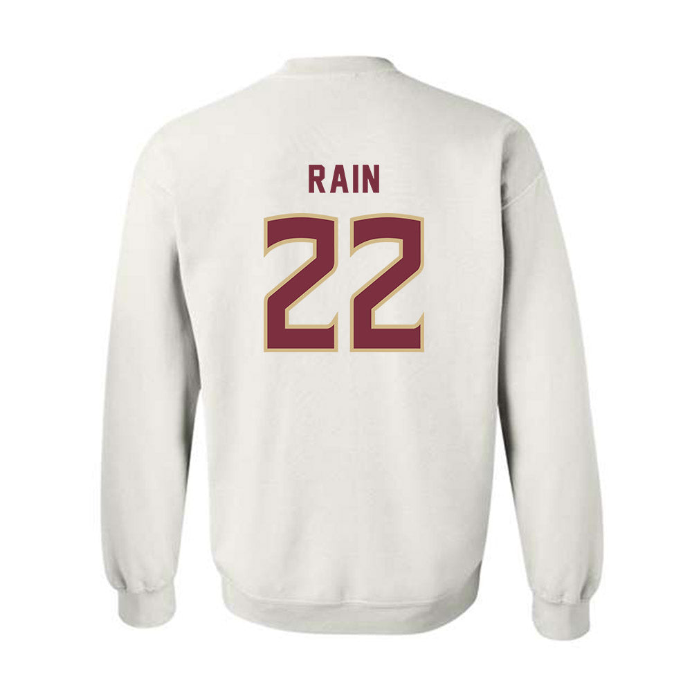 FSU - NCAA Women's Soccer : Claire Rain - Replica Shersey Crewneck Sweatshirt-1