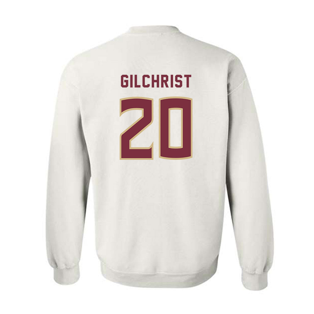 FSU - NCAA Women's Soccer : Heather Gilchrist - Replica Shersey Crewneck Sweatshirt-1