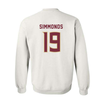 FSU - NCAA Women's Soccer : Kameron Simmonds - Replica Shersey Crewneck Sweatshirt-1