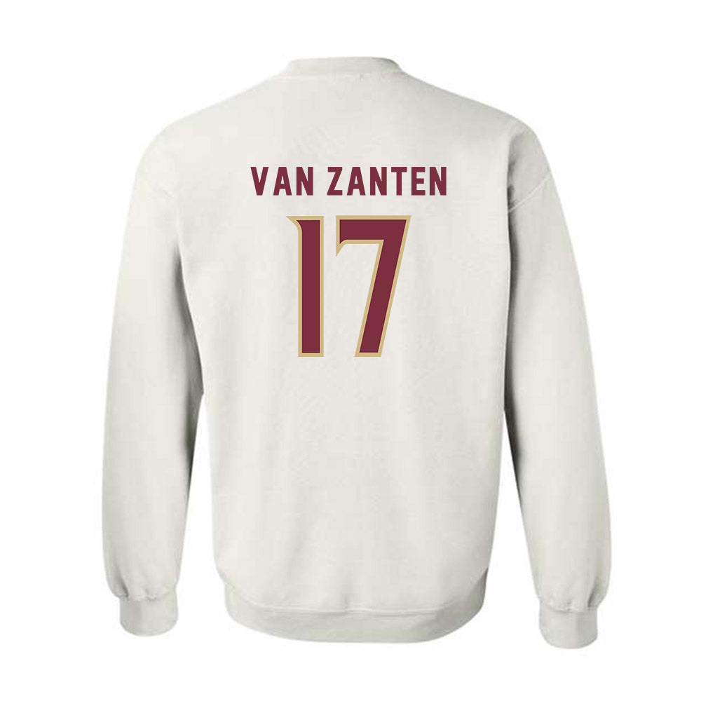 FSU - NCAA Women's Soccer : Amelia Van Zanten - Replica Shersey Crewneck Sweatshirt-1