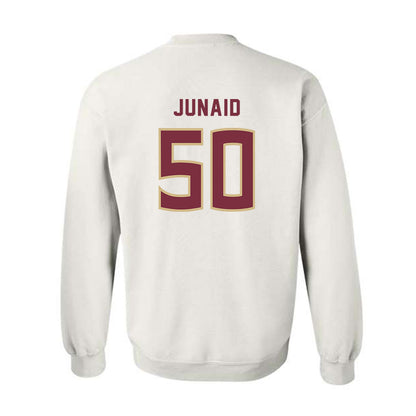 FSU - NCAA Women's Soccer : Omotara Junaid - Replica Shersey Crewneck Sweatshirt-1