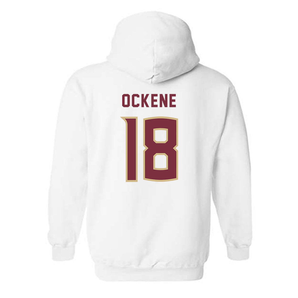 FSU - NCAA Women's Soccer : Kate Ockene - Replica Shersey Hooded Sweatshirt-1