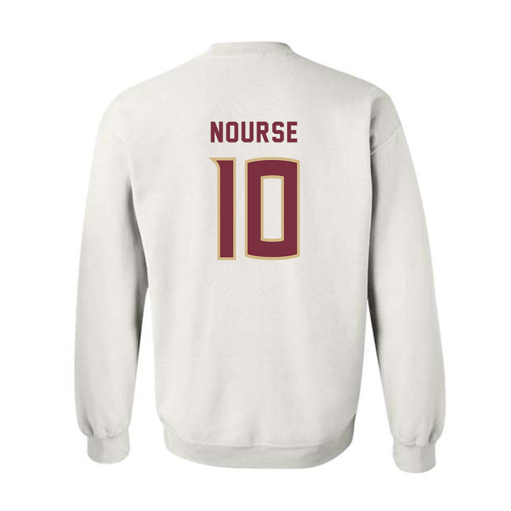 FSU - NCAA Women's Soccer : Peyton Nourse - Replica Shersey Crewneck Sweatshirt-1