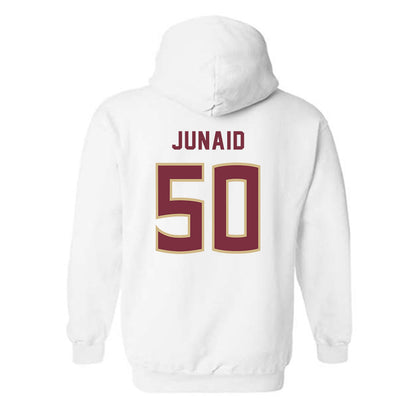 FSU - NCAA Women's Soccer : Omotara Junaid - Replica Shersey Hooded Sweatshirt-1
