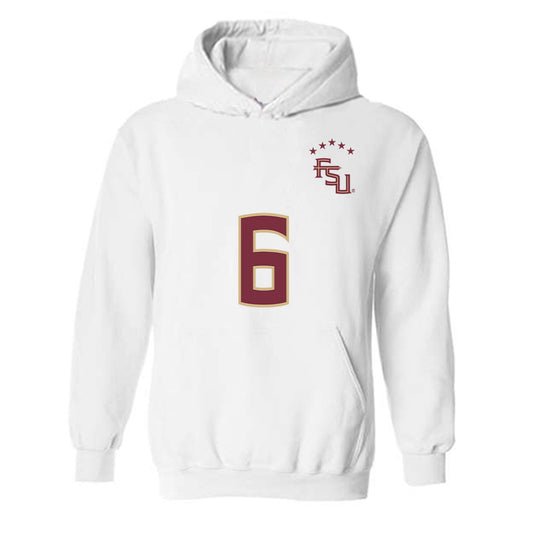 FSU - NCAA Women's Soccer : Lara Dantas - Replica Shersey Hooded Sweatshirt-0