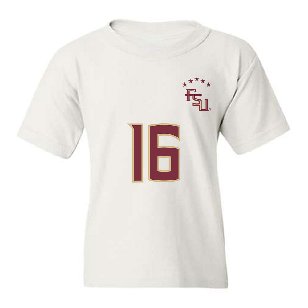 FSU - NCAA Women's Soccer : Sophia Nguyen - Replica Shersey Youth T-Shirt-0