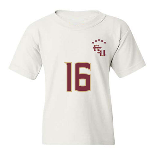 FSU - NCAA Women's Soccer : Sophia Nguyen - Replica Shersey Youth T-Shirt-0