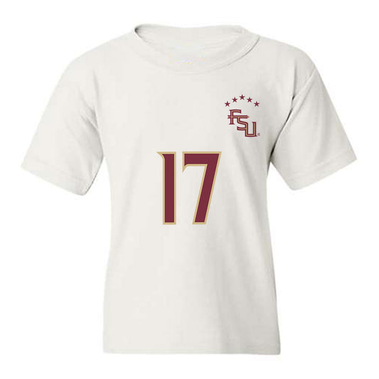 FSU - NCAA Women's Soccer : Amelia Van Zanten - Replica Shersey Youth T-Shirt-0