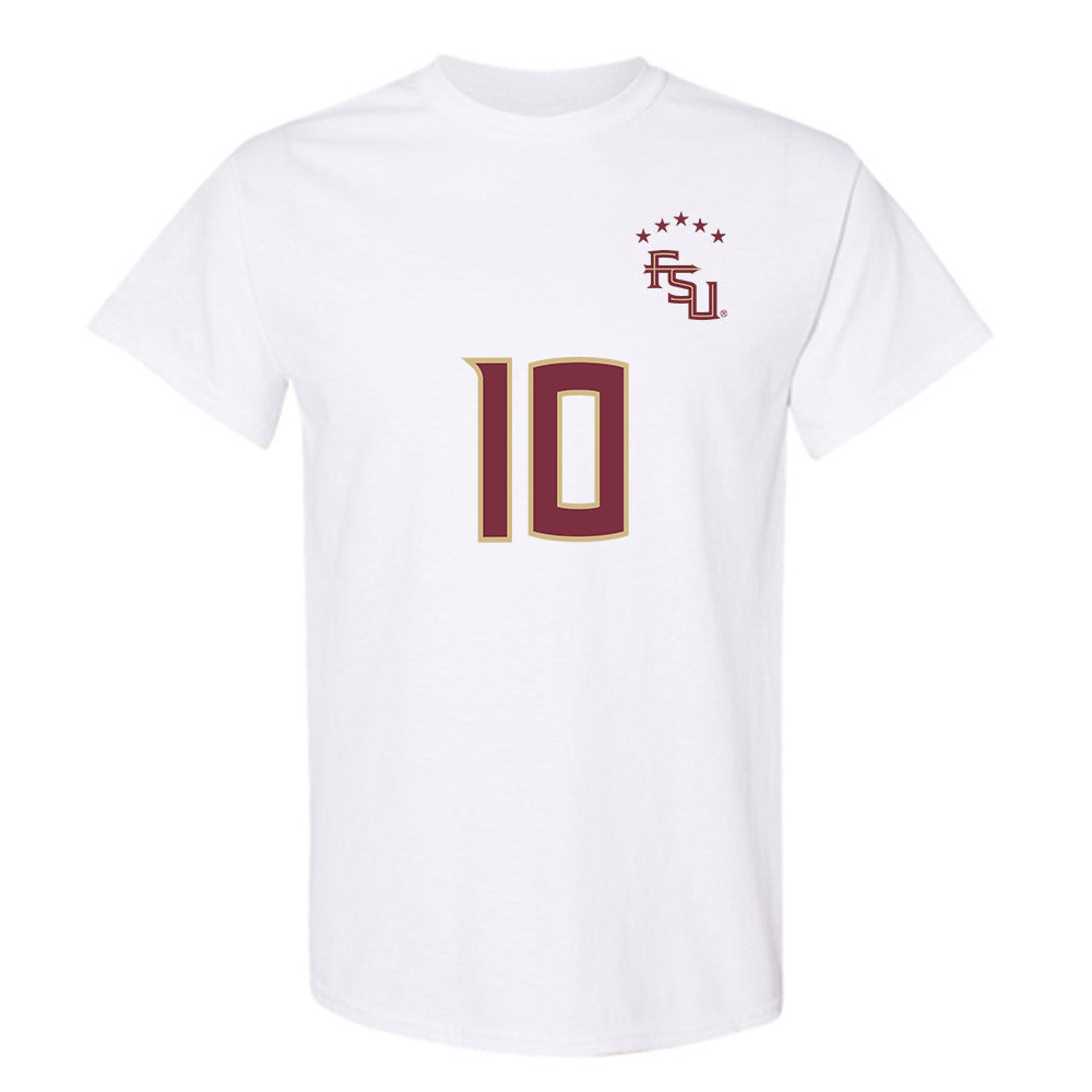 FSU - NCAA Women's Soccer : Ashley Henderson - Replica Shersey T-Shirt-0
