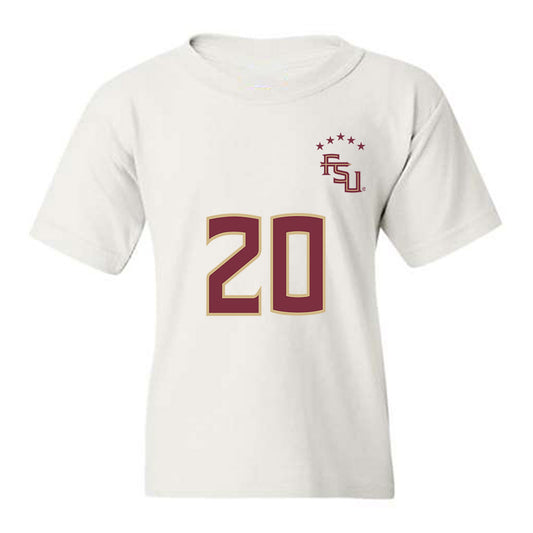 FSU - NCAA Women's Soccer : Heather Gilchrist - Replica Shersey Youth T-Shirt-0