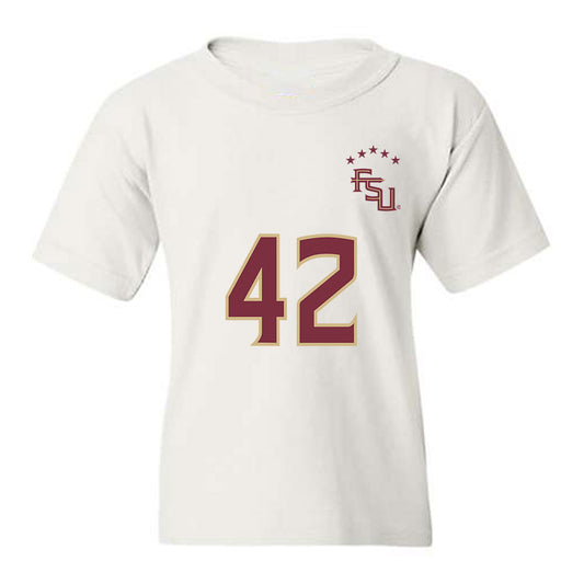 FSU - NCAA Women's Soccer : Wrianna Hudson - Replica Shersey Youth T-Shirt-0