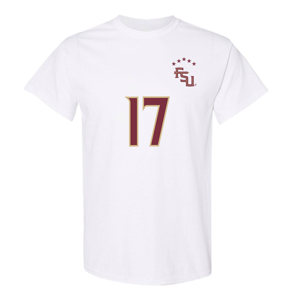 FSU - NCAA Women's Soccer : Amelia Van Zanten - Replica Shersey T-Shirt-0