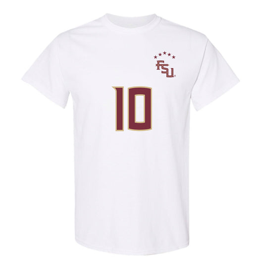 FSU - NCAA Women's Soccer : Peyton Nourse - Replica Shersey T-Shirt-0