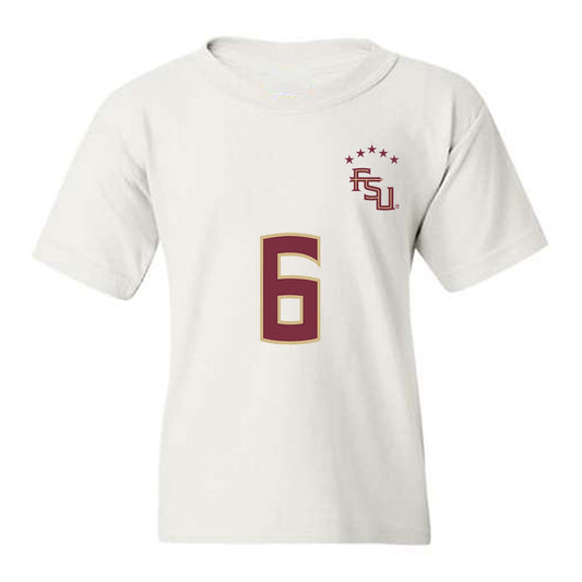 FSU - NCAA Women's Soccer : Lara Dantas - Replica Shersey Youth T-Shirt-0