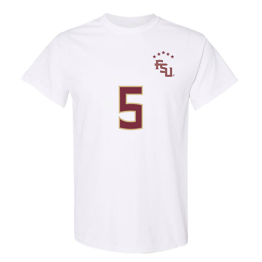 FSU - NCAA Women's Soccer : Giana Riley - Replica Shersey T-Shirt-0