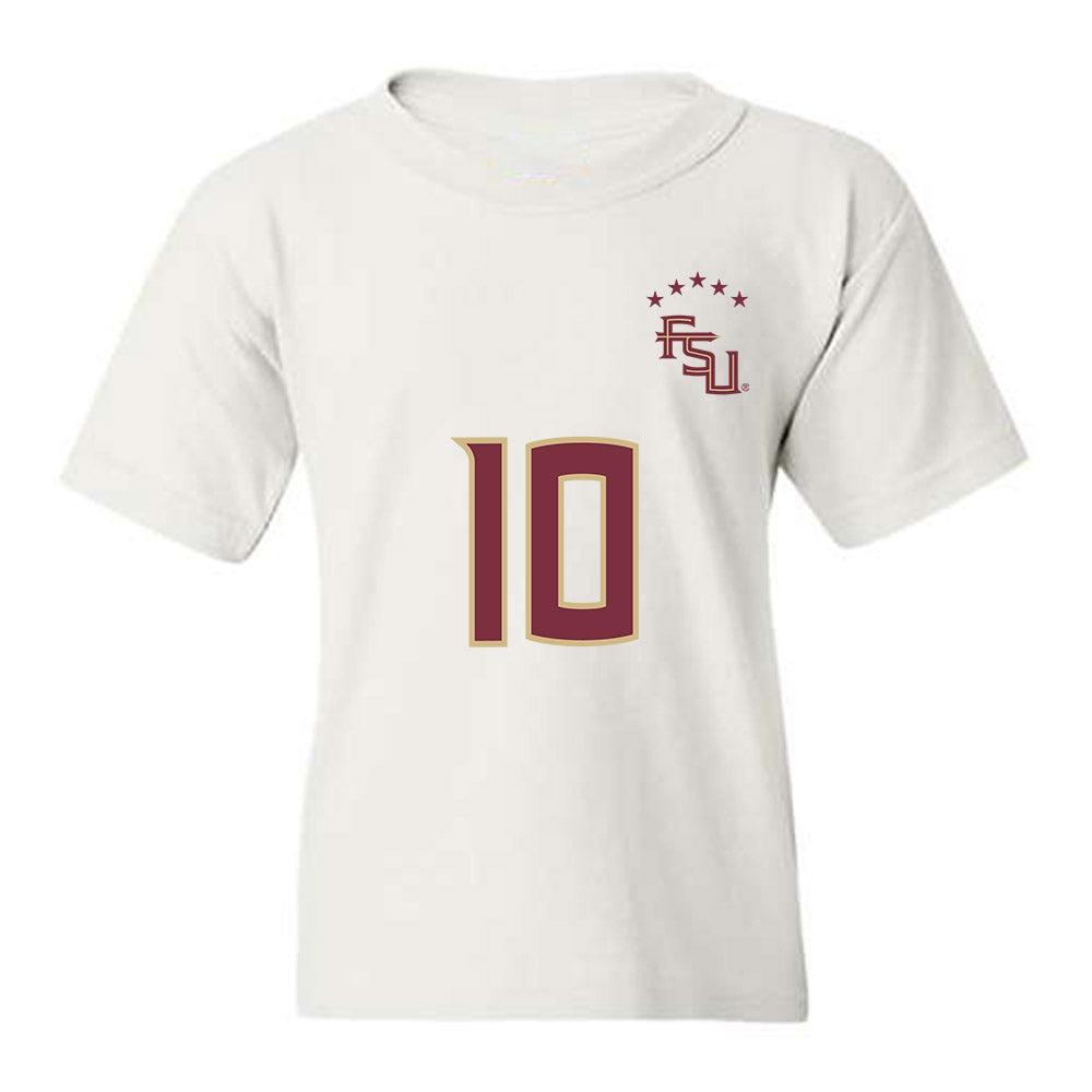 FSU - NCAA Women's Soccer : Peyton Nourse - Replica Shersey Youth T-Shirt-0