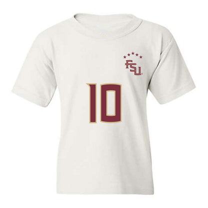FSU - NCAA Women's Soccer : Peyton Nourse - Replica Shersey Youth T-Shirt-0