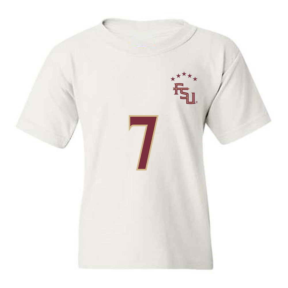 FSU - NCAA Women's Soccer : Nyanya Touray - Replica Shersey Youth T-Shirt-0
